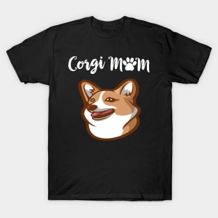 Corgi Mom (271) T-Shirt